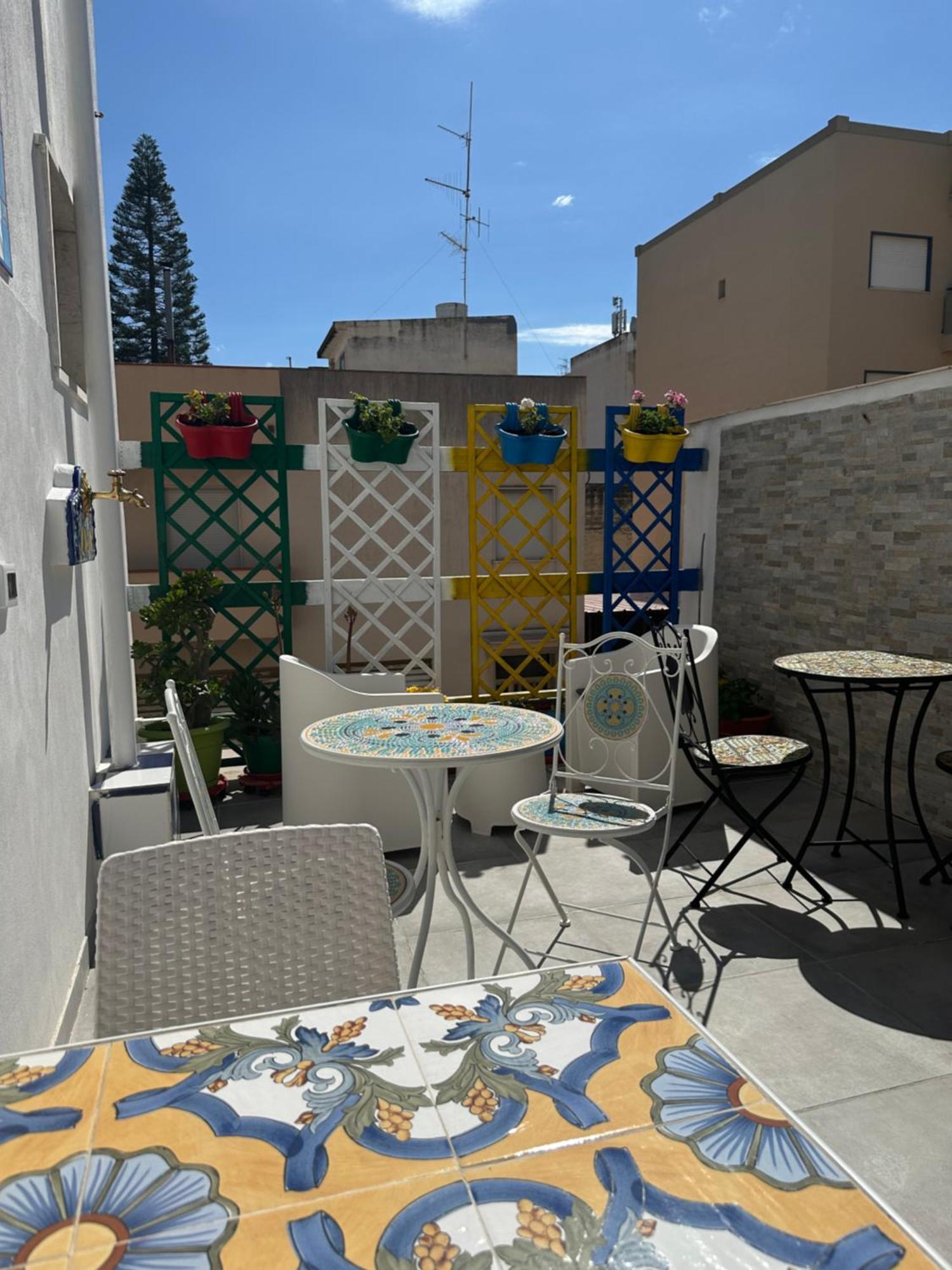 Bed & Breakfast Delle Palme Trapani Dış mekan fotoğraf