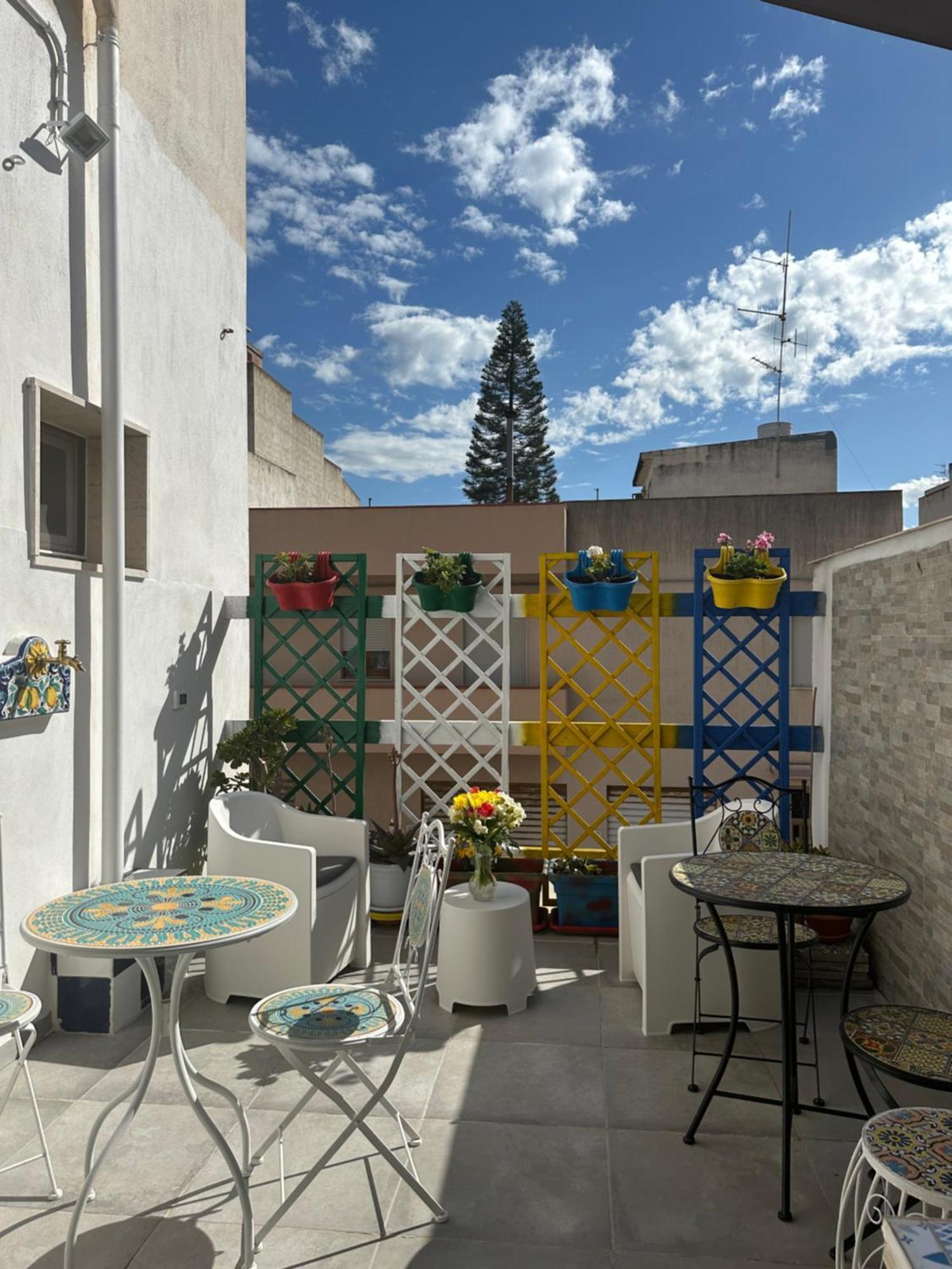Bed & Breakfast Delle Palme Trapani Dış mekan fotoğraf